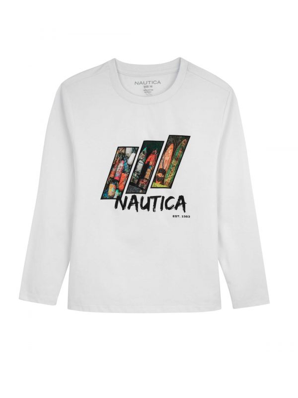 N.K-GRAPHIC TEE-WHITE
