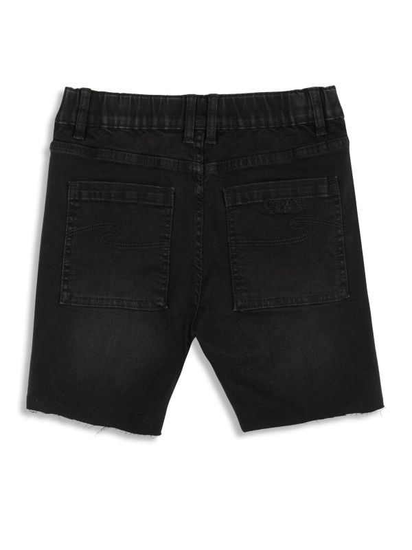 מכנסי ברמודה ג’ינס עם קרעים לילדים