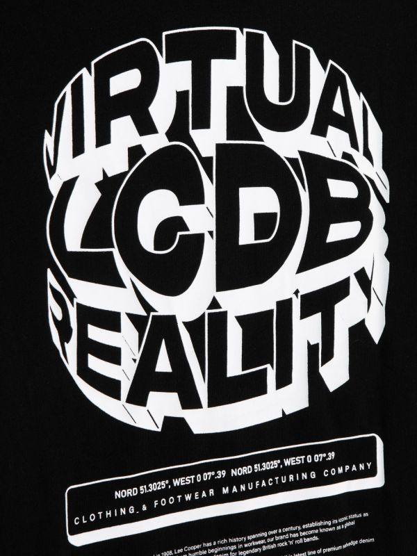 טי שירט עם שרוולים קצרים והדפס דו צדדי לילדים