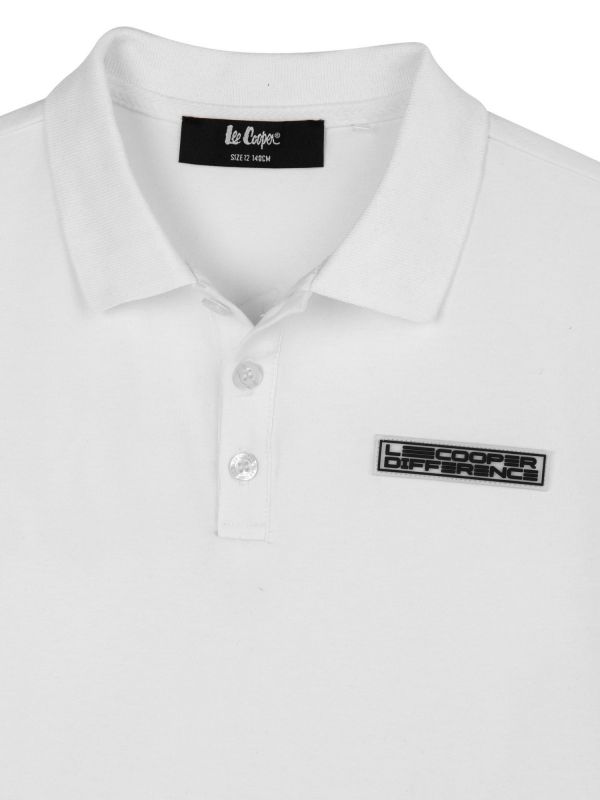 חולצת פולו עם הדפס דובי לילדים