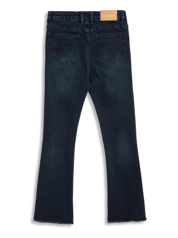 מכנסי ג’ינס ארוכים בגזרת WIDE LEG לילדות