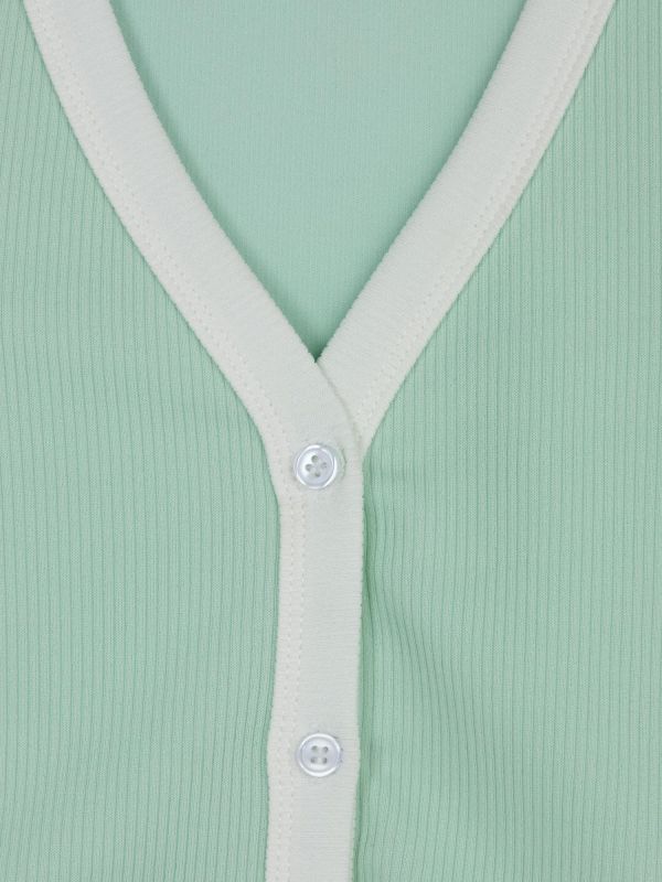 עליונית קצרה בשני גוונים לילדות