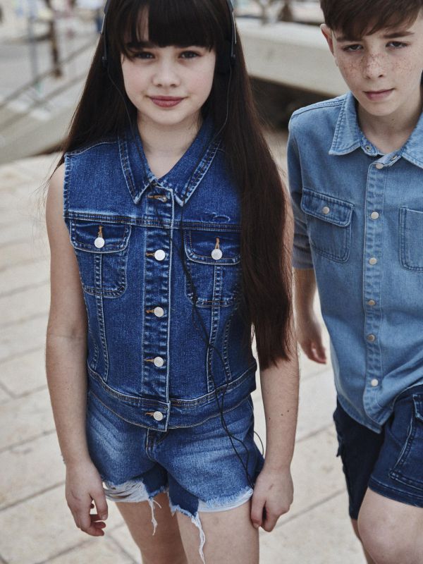 וסט ג’ינס לילדות