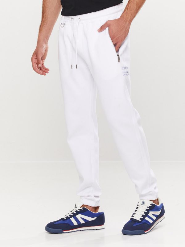 מכנסי טרנינג עם כיסי רוכסן לגברים