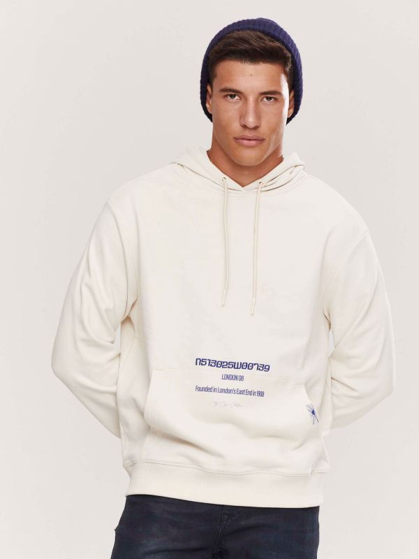 סווטשירט קנגורו עם קפוצ’ון לגברים