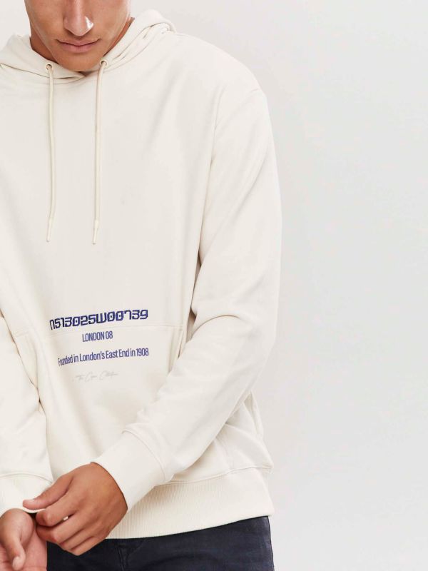 סווטשירט קנגורו עם קפוצ’ון לגברים