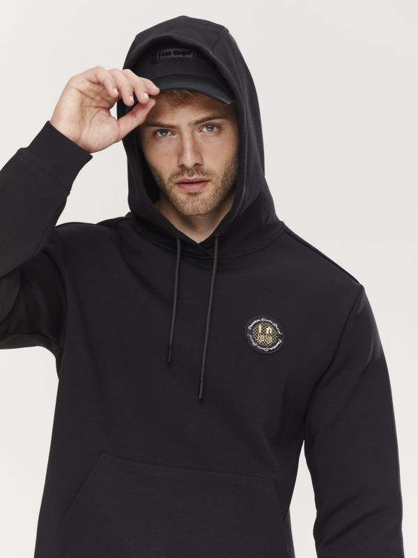 סווטשירט קנגורו עם קפוצ’ון לגברים