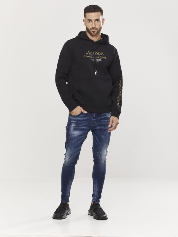 סווטשירט קנגורו עם קפוצ’ון לגברים