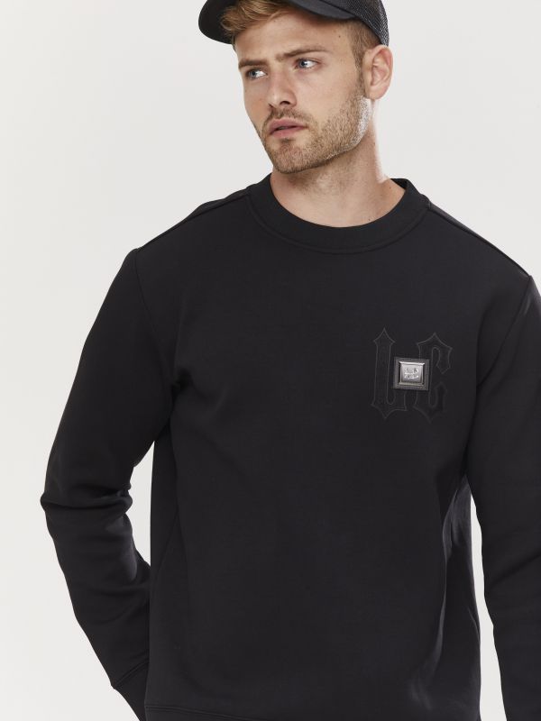 סוויטשירט עם הדפס לגברים