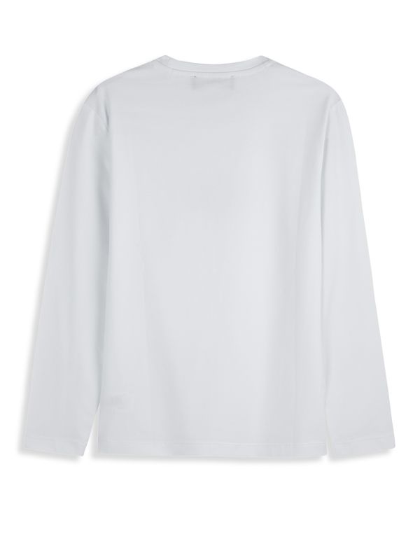 טי שירט שרוולים ארוכים עם הדפס לילדים