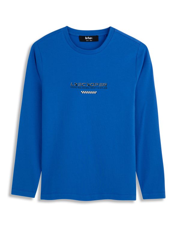 טי שירט רגלן עם הדפס דו צדדי לילדים