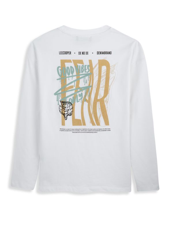 טי שירט כותנה אוברסייז לילדים