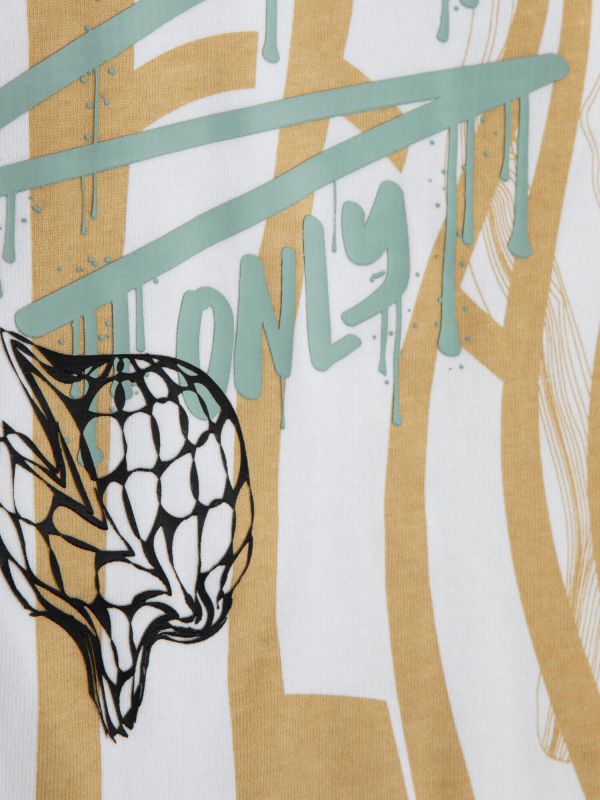 טי שירט כותנה אוברסייז לילדים