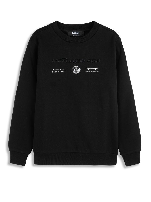 סווטשירט עם הדפס דו צדדי לילדים