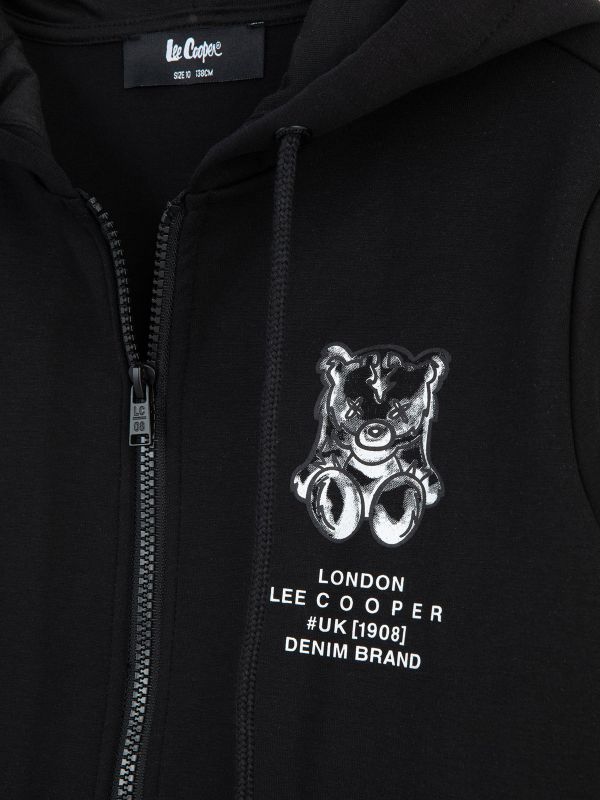 סווטשירט קלאסי עם רוכסן לילדים