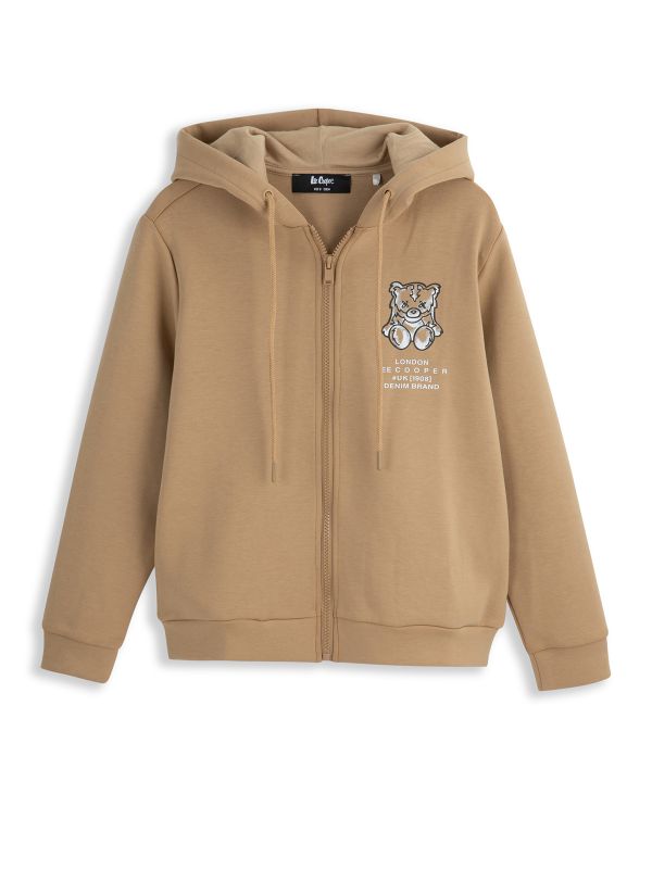 סווטשירט קלאסי עם רוכסן לילדים