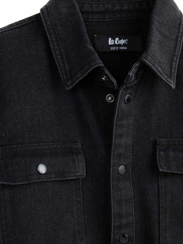 חולצת ג’ינס מכופתרת לילדים