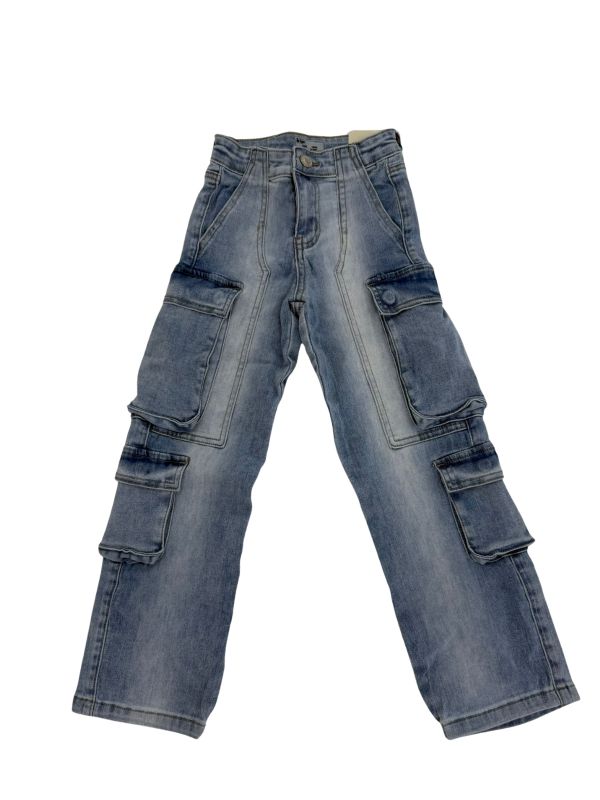 מכנסי CARGO ג’ינס לילדות