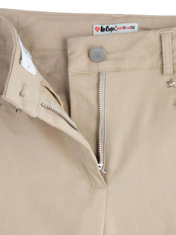 מכנסי טוויל לייקרה בדוגמת כוכבים