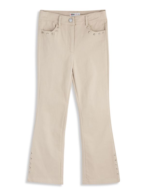 מכנסי טוויל לייקרה בדוגמת כוכבים