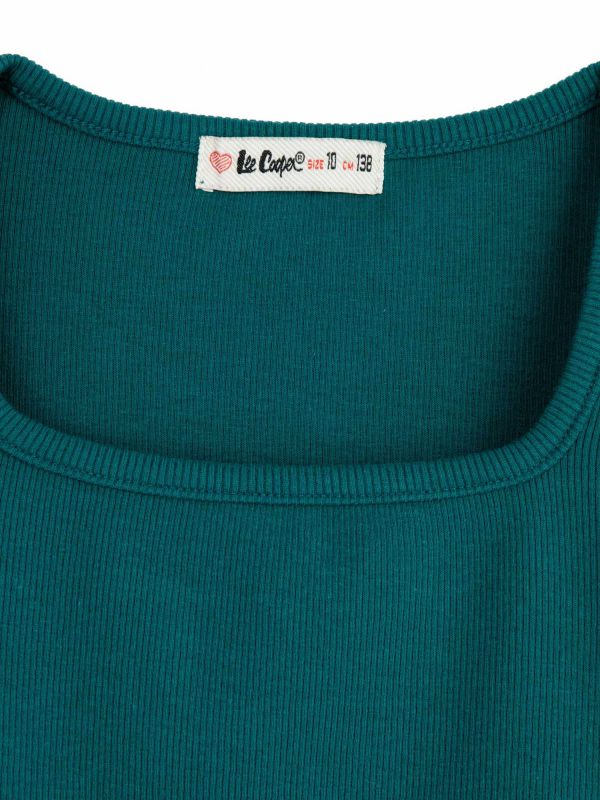 טופ לילדות עם מפתח מרובע