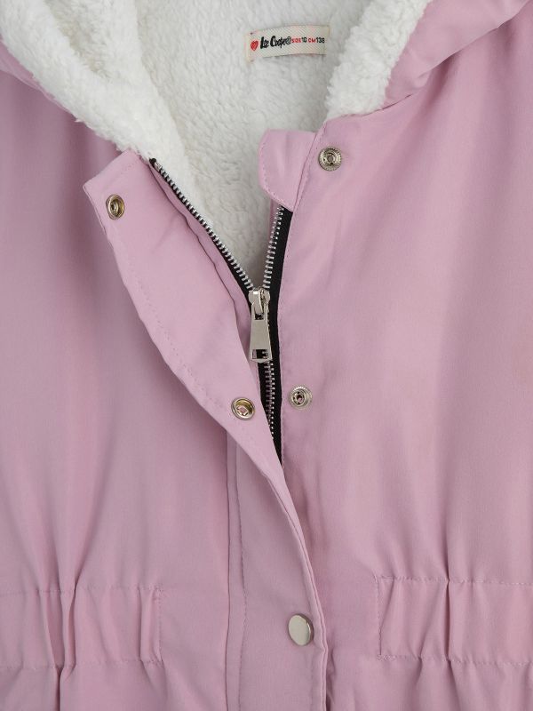 מעיל גשם כיווצים במותן לילדות