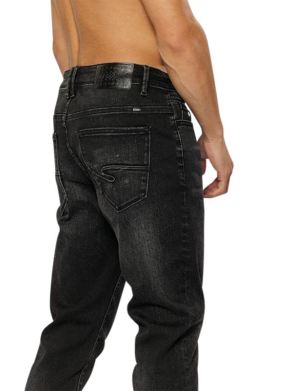 ג’ינס ROOK שחור לגברים