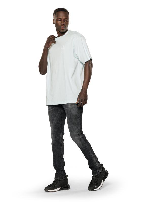 מכנסי ג’ינס שחור ROOK לגברים