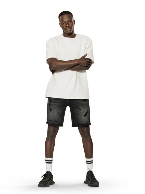 ג’ינס HARRY סקיני כחול עם קרעים לגברים