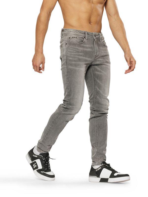 ג’ינס MARTIN אפור לגברים בגזרת SLIM