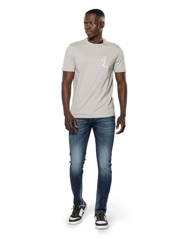 מכנסי ג’ינס MARTIN בצבע כחול משופשף לגברים