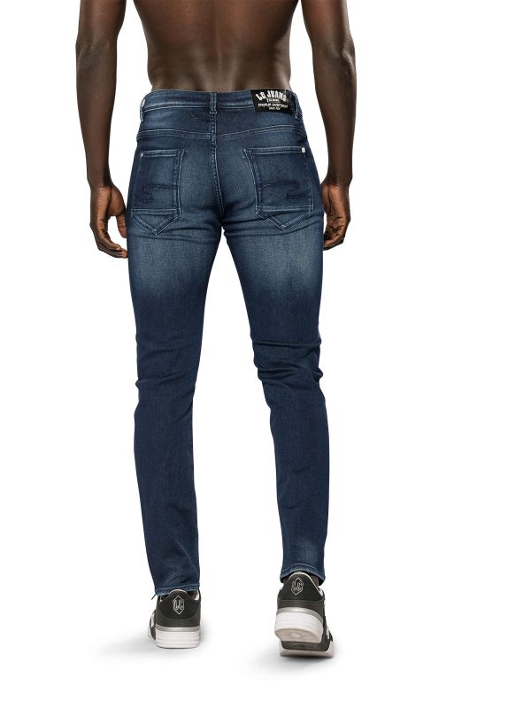 מכנסי ג’ינס MARTIN בצבע כחול משופשף לגברים