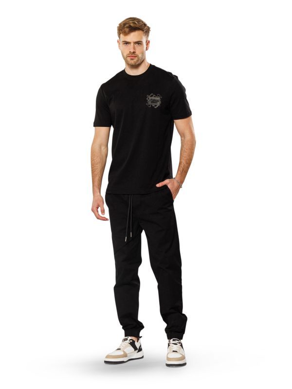 מכנסי צ’ינו ארוכים עם שרוך קשירה לגברים