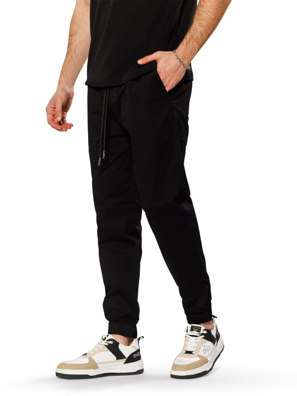 מכנסי צ’ינו ארוכים עם שרוך קשירה לגברים