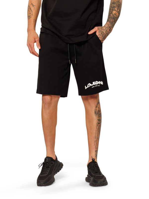 מכנסיים קצרים עם הדפס ושרוך לגברים