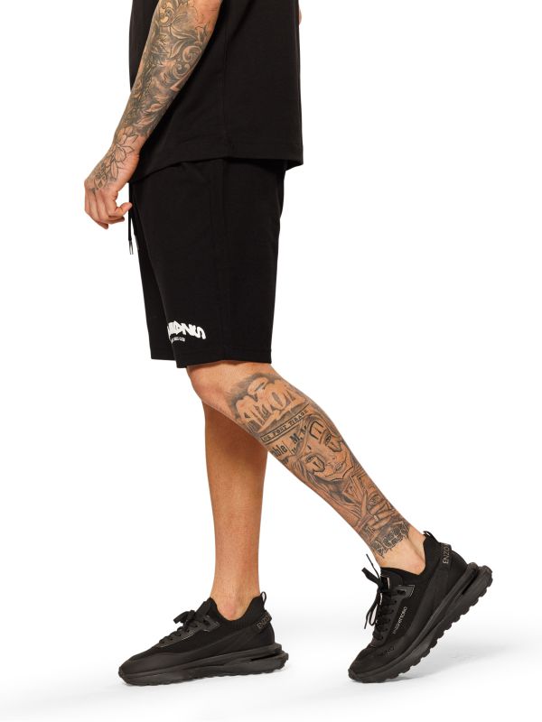 מכנסיים קצרים עם הדפס ושרוך לגברים