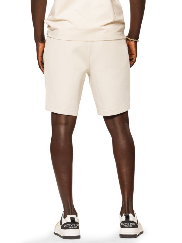 מכנסיים קצרים גזרת SLIM FIT עם שרוך לגברים