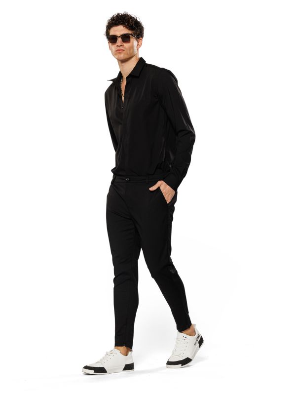 מכנסי צ’ינו אלגנטיים לגברים SLIM FIT