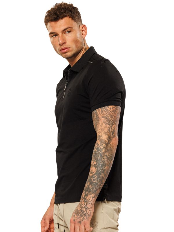 חולצת פולו קצרה לגברים SLIM FIT