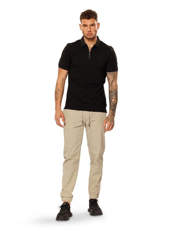 חולצת פולו קצרה לגברים SLIM FIT