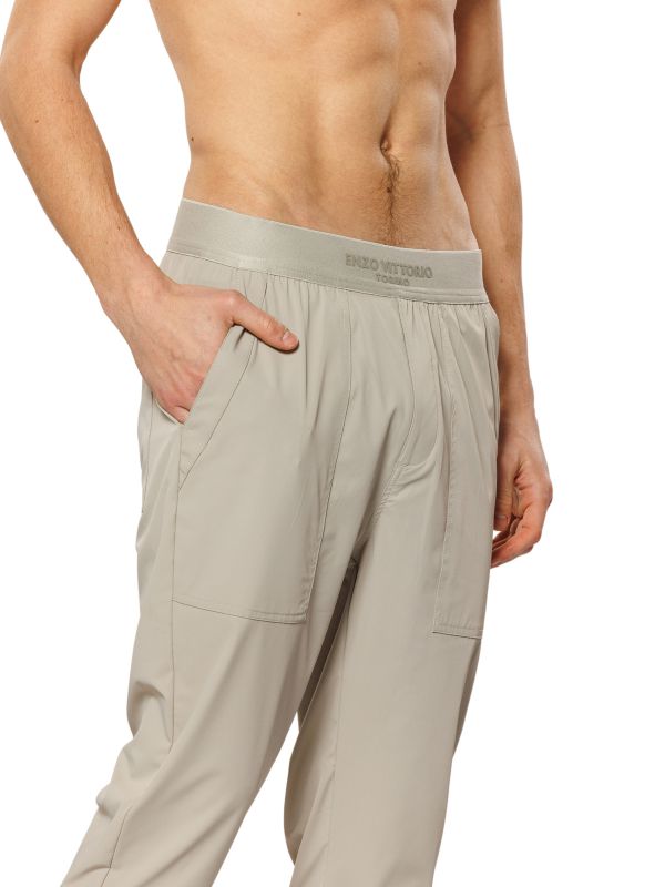 מכנסי קז’ואל ארוכים עם כיסים לגברים