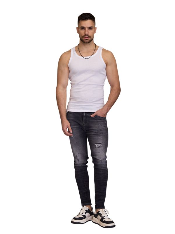 ג’ינס ELEVEN לגברים בגזרה צרה ודינמית