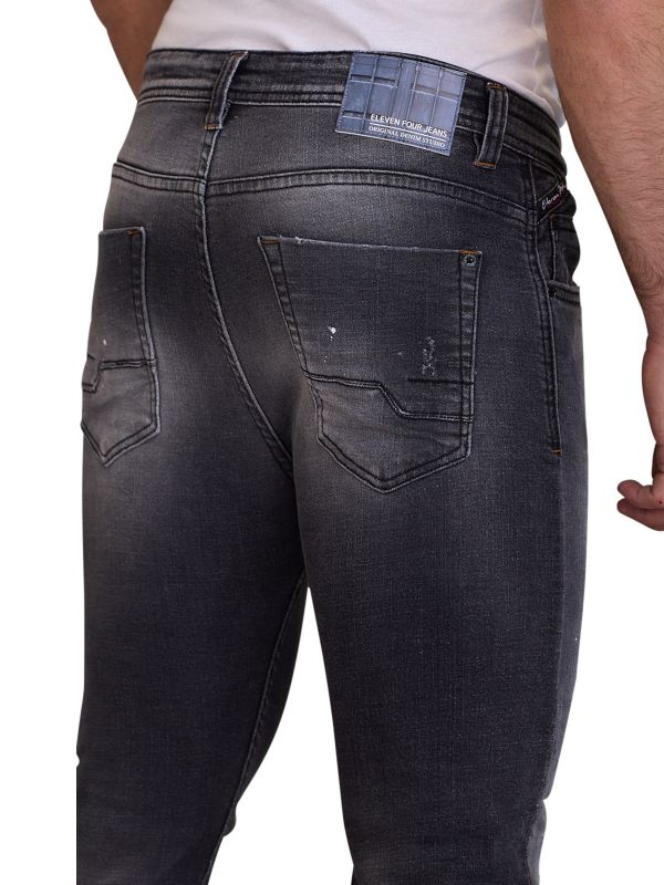 ג’ינס ELEVEN לגברים בגזרה צרה ודינמית