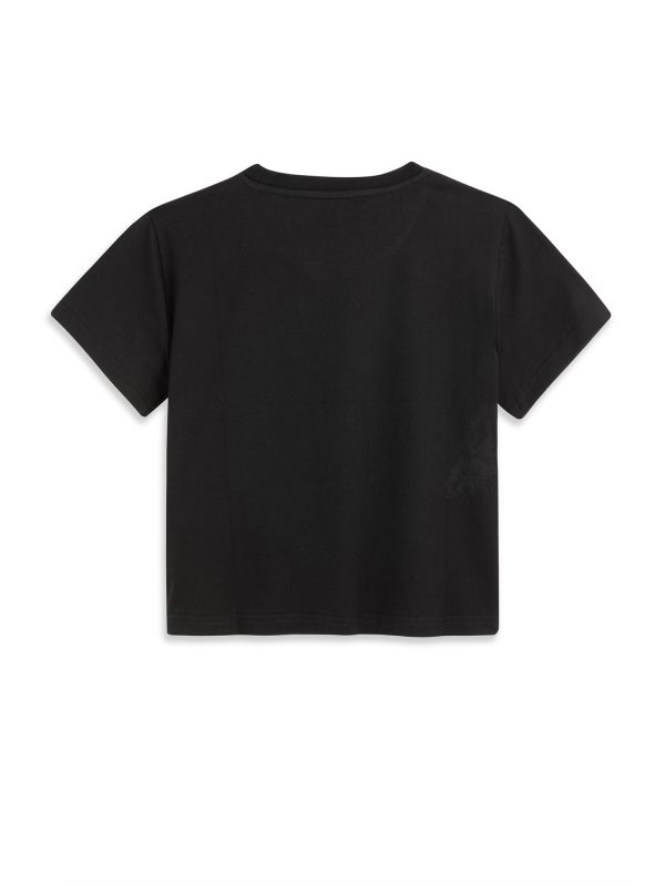 טי שירט הדפס לב לילדות