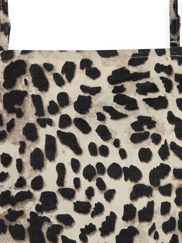 טופ מנומר גזרת קרופ לילדות