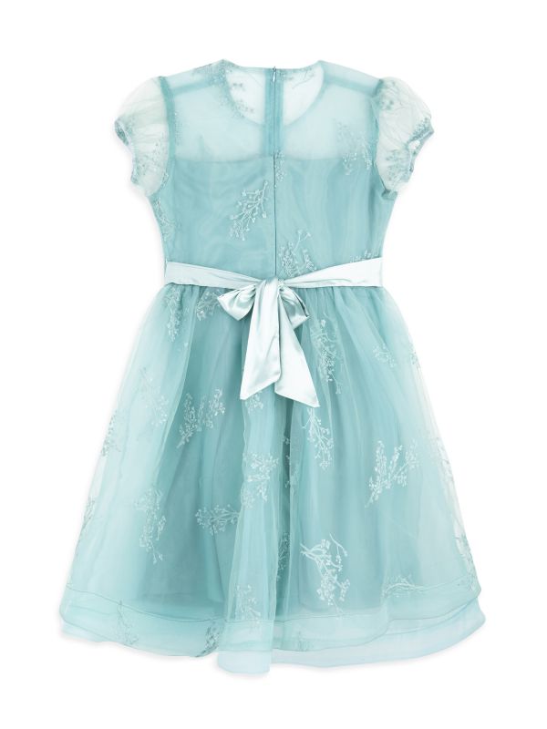 שמלת שכבות טול חגיגית לילדות