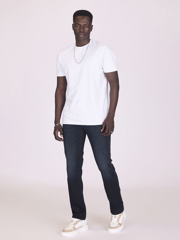 ג’ינס סקיני עם קרעים ושפשופים לגברים