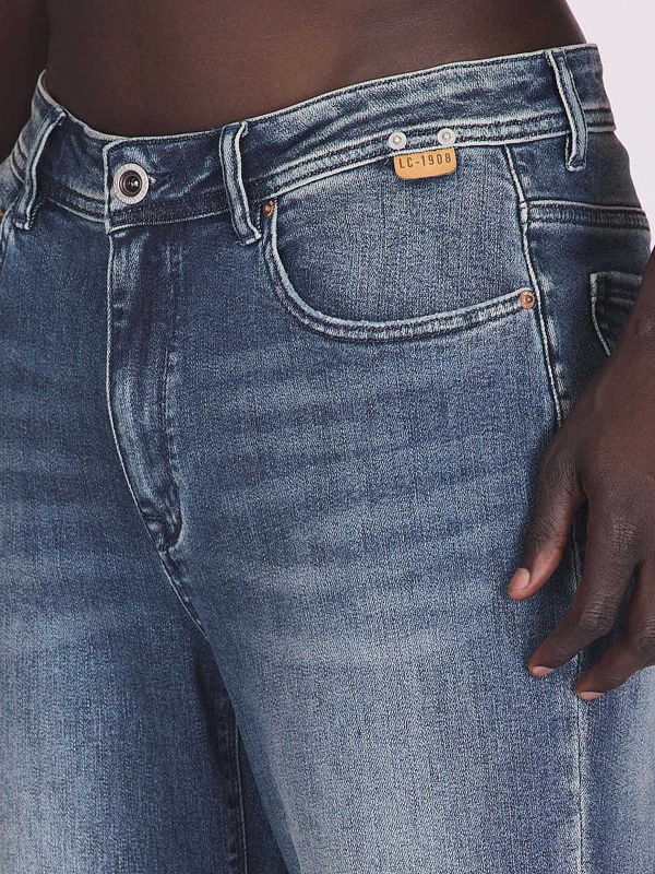 ג’ינס סקיני עם קרעים ושפשופים לגברים