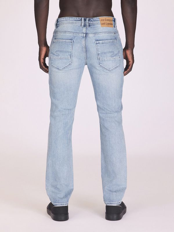 ג’ינס בגזרה ישרה קלאסית לגברים