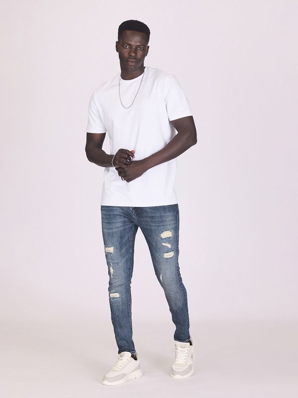 ג’ינס בגזרה רחבה לגברים